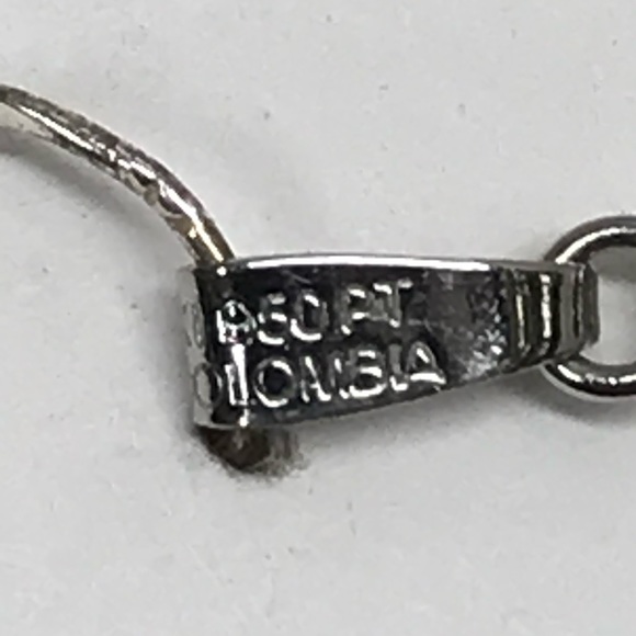 New Platinum Cross Pendant - Picture 8 of 8